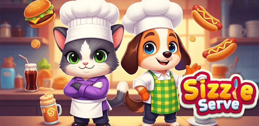 Q版厨房模拟经营游戏